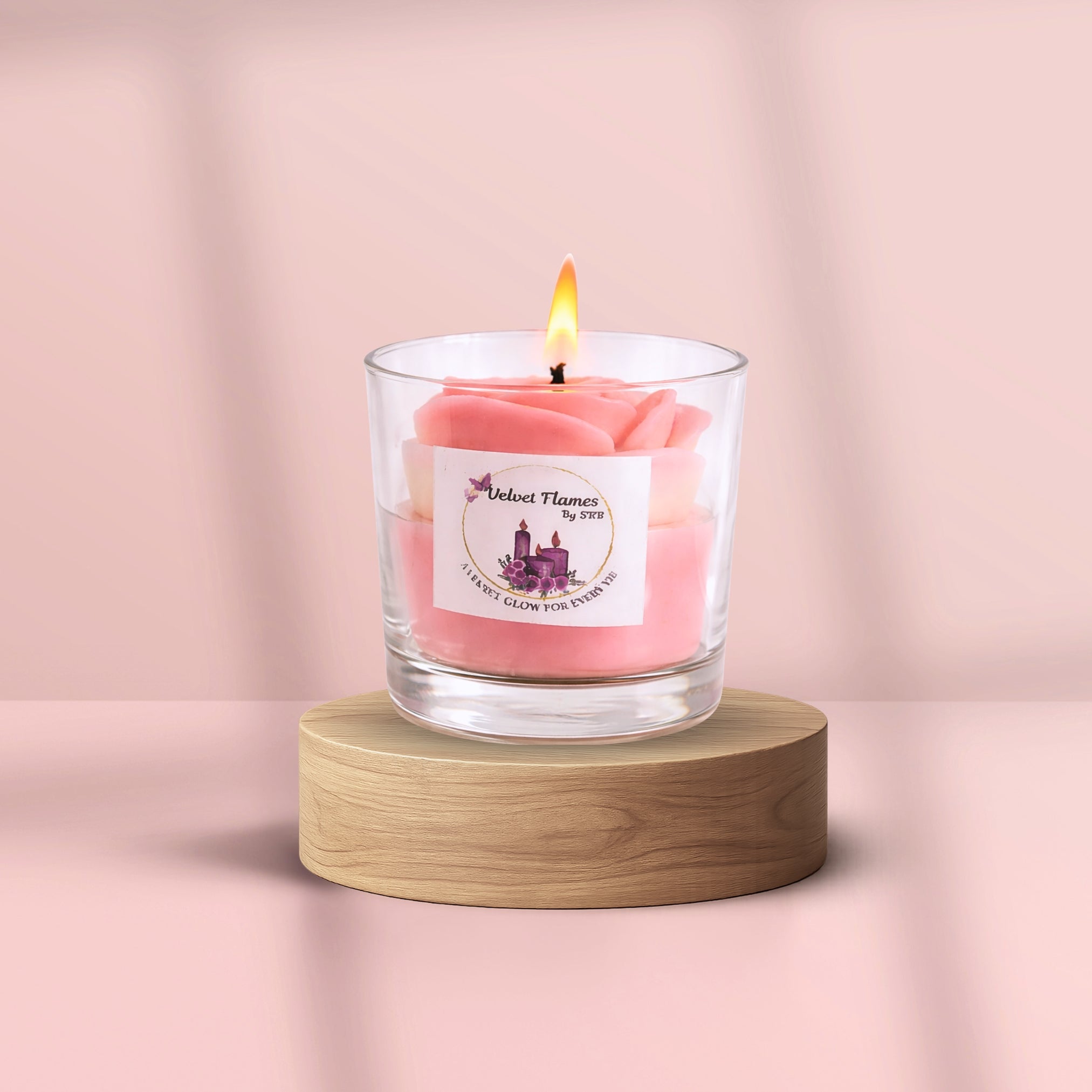 Rose Jar Candle