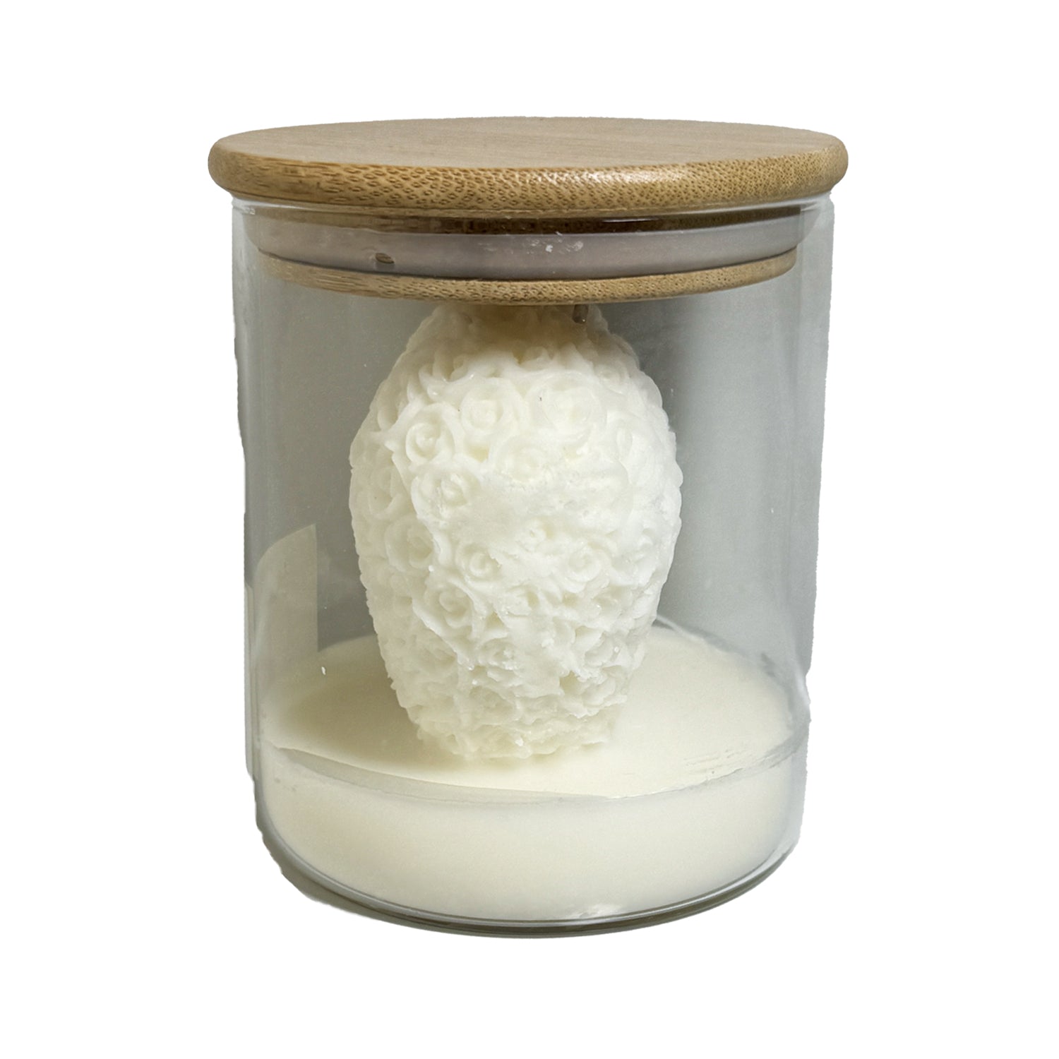 LunaGlow Heart Candle