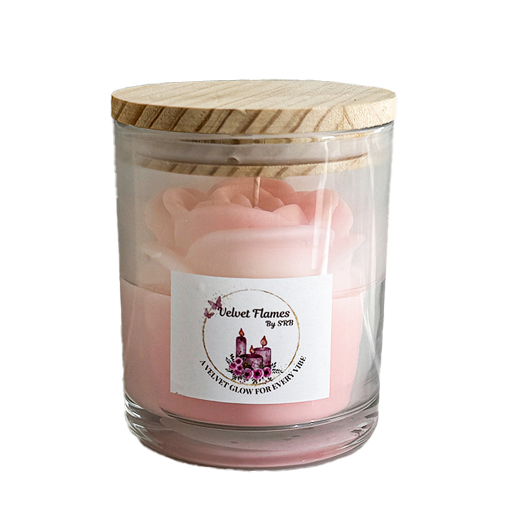 Rose Jar Candle