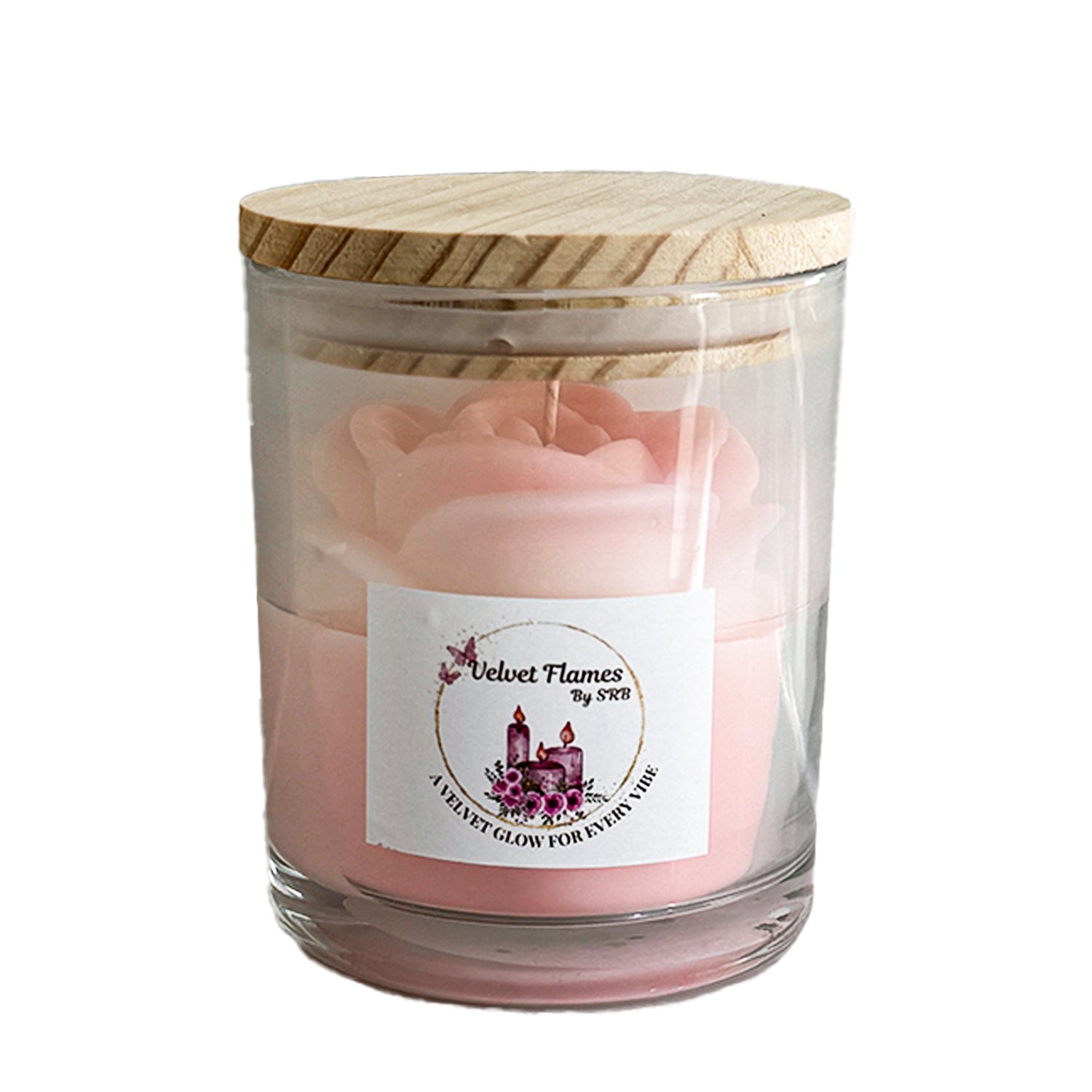 Rose Jar Candle