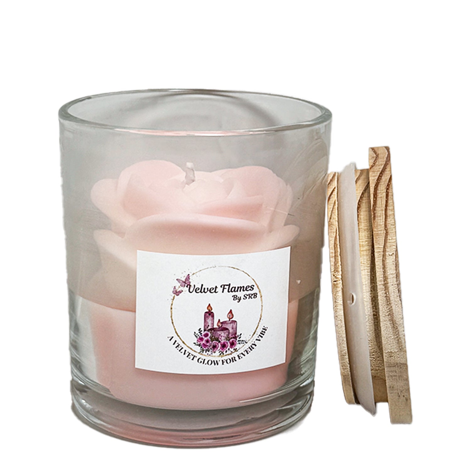 Rose Jar Candle